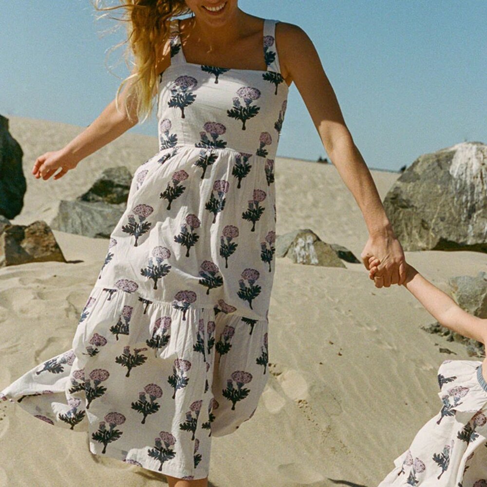 Pink Chicken - Sierra Dress (L) in Lavender